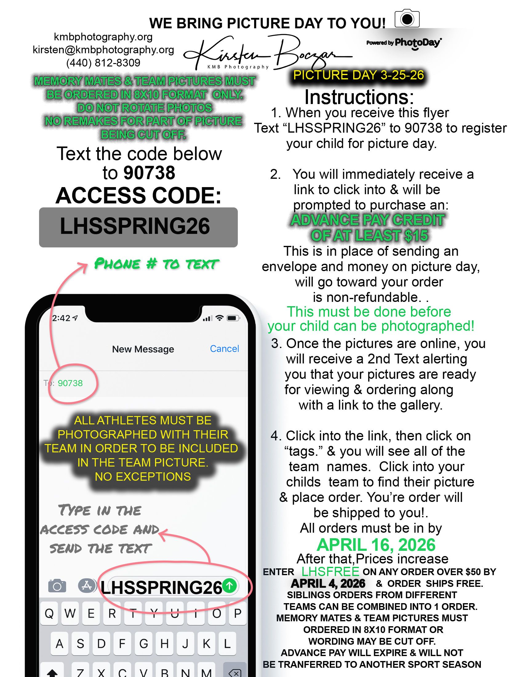 Lakeside JH HS Parent Picture Day Info Copy 1773336244669